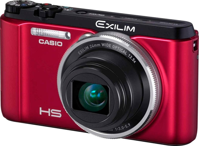 Цифровой фотоаппарат CASIO Exilim EX-ZR1000 Red Тип компактный