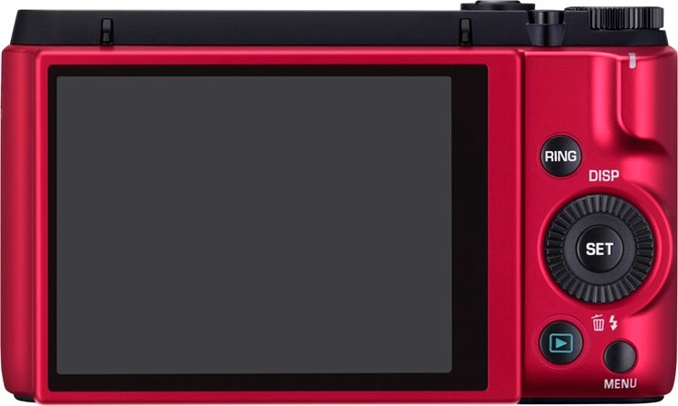 Цифровой фотоаппарат CASIO Exilim EX-ZR1000 Red Кол-во эффективных мегапикселей 16.1