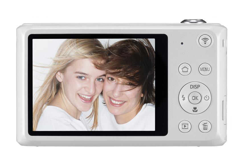 Цифровой фотоаппарат SAMSUNG EC-DV150F White Кол-во эффективных мегапикселей 16.2