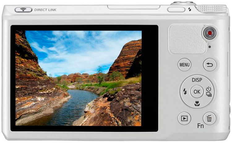 Цифровий фотоапарат SAMSUNG EC-WB800F White Кіл-ть ефективних мегапікслів 16.3