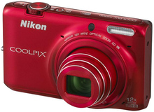 Цифровий фотоапарат NIKON Coolpix S6500 Red