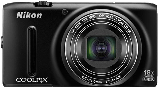 Фотоапарат NIKON Coolpix S9400 Black (VNA371E1)