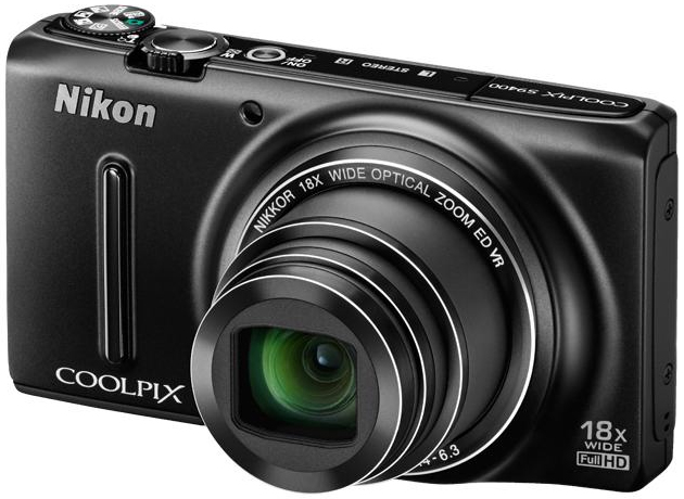 Фотоапарат NIKON Coolpix S9400 Black (VNA371E1) Тип компактний