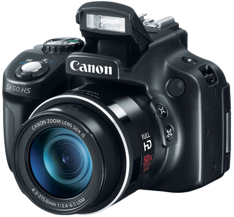 Фотоаппарат CANON PowerShot SX50 HS Black (6352B002AA) Тип суперзум