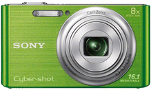 Цифровий фотоапарат SONY Cybershot DSC-W730 Green