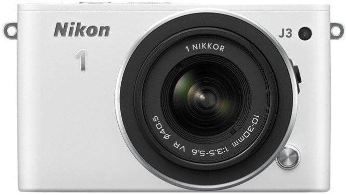 Фотоаппарат NIKON 1 J3 + 10-30mm White (VVA182K001)