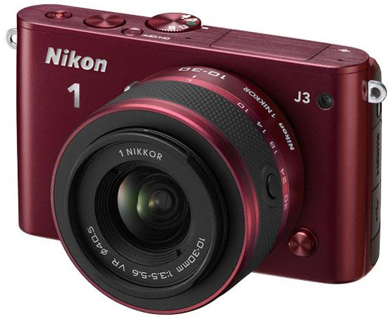 Фотоапарат NIKON 1 J3 + 10-30mm Red (VVA183K001) Кіл-ть ефективних мегапікслів 14.2