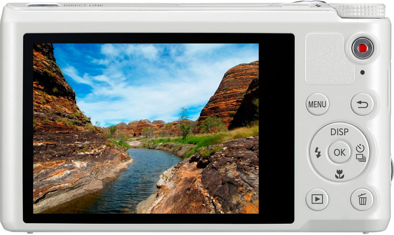 Цифровой фотоаппарат SAMSUNG WB250F White Кол-во эффективных мегапикселей 14.2