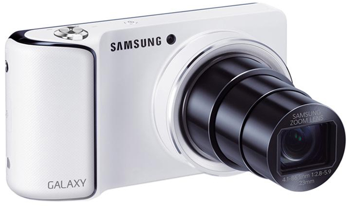 Цифровой фотоаппарат SAMSUNG GC110 GALAXY Camera White Кол-во эффективных мегапикселей 16.3