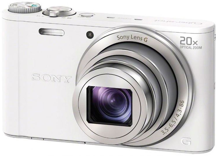 Цифровий фотоапарат SONY Cybershot DSC-WX300 White Тип компактний