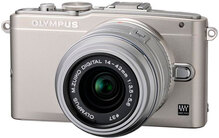 Системний фотоапарат OLYMPUS E-PL5 14-42 mm Flash Air silver/silver