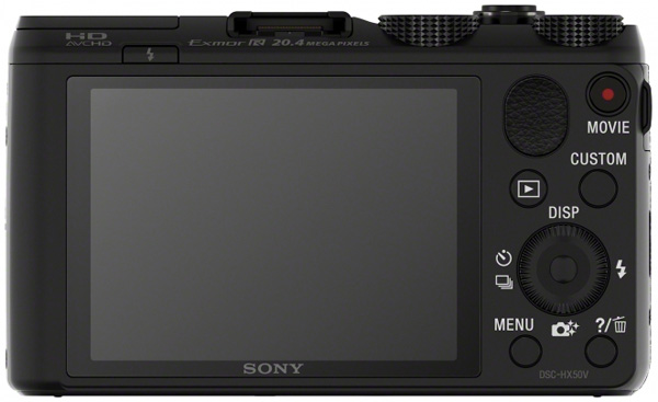 Фотоаппарат SONY Cybershot DSC-HX50 Black (DSCHX50B.RU3) Тип матрицы CMOS (КМОП)