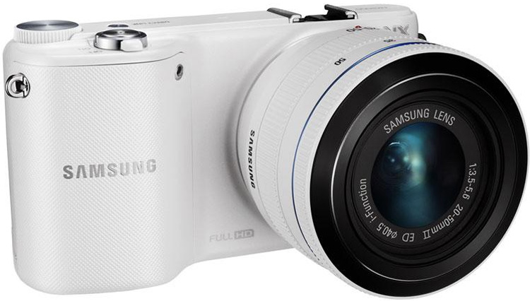 Системный фотоаппарат SAMSUNG NX-2000 KIT 20-50 mm White Тип системный