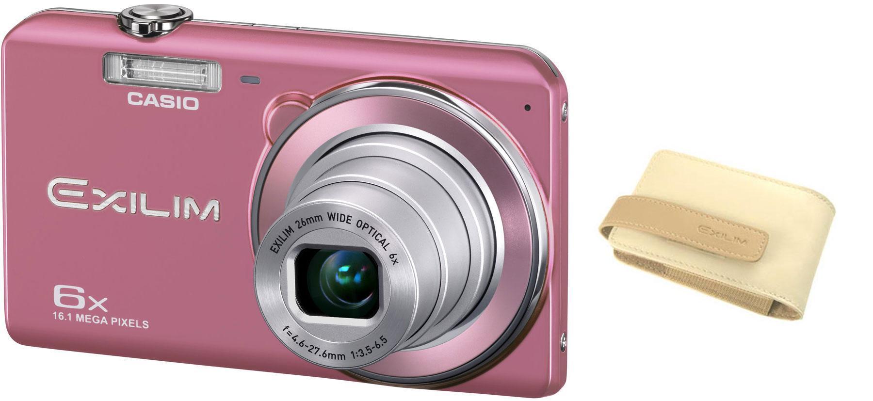 CASIO Exilim EX-ZS20 Pink+Чехол