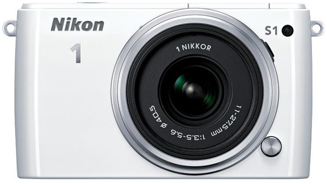 Системний фотоапарат NIKON 1 S1 + 11-27.5 mm White ОФІЦІЙНА ГАРАНТІЯ