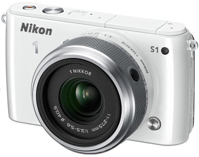 Системний фотоапарат NIKON 1 S1 + 11-27.5 mm White ОФІЦІЙНА ГАРАНТІЯ Тип системний