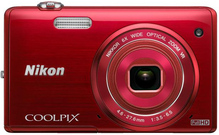 Цифровий фотоапарат NIKON Coolpix S5200 Red