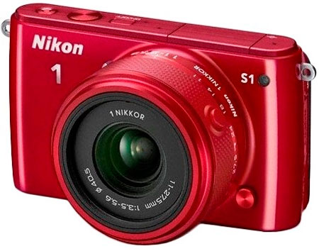 Системний фотоапарат NIKON 1 S1 + 11-27.5 mm Red Тип системний