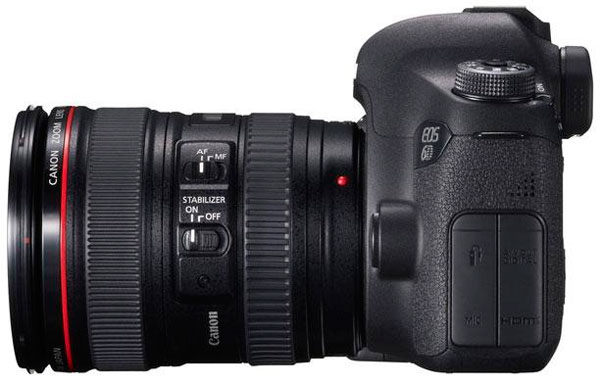 Дзеркальний фотоапарат CANON EOS 6D 24-105 IS USM WG Кіл-ть ефективних мегапікслів 20.2