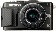 Системний фотоапарат OLYMPUS E-PL5 14-42 mm black/black