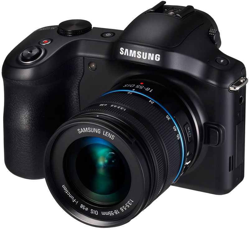 Системный фотоаппарат Samsung Galaxy NX GN120 kit (18-55mm) Black