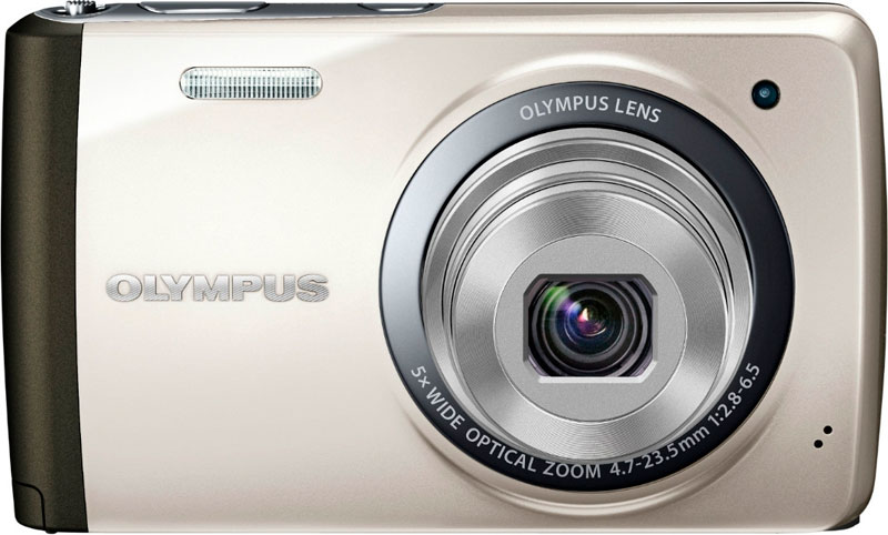 Цифровой фотоаппарат OLYMPUS VH-410 Silver + case + SDHC 8 Gb