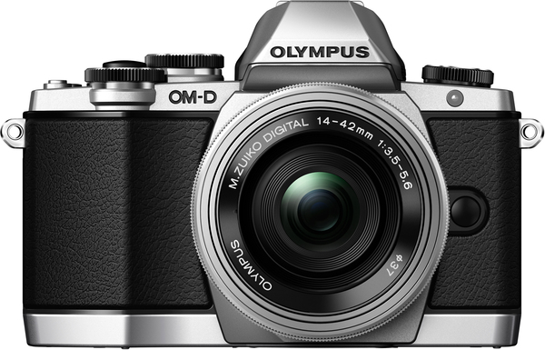 Фотоапарат Olympus OM-D E-M10 pancake zoom kit (14-42mm) silver