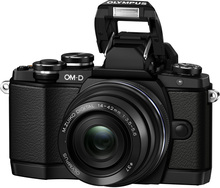 Фотоаппарат OM-D E-M10 pancake zoom kit (14-42mm) black