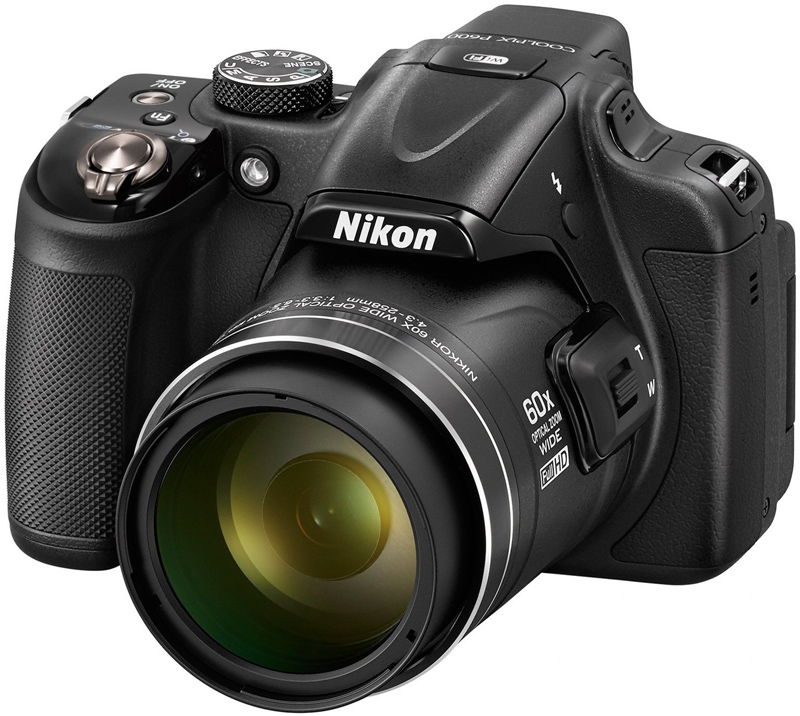 Цифровой фотоаппарат NIKON Coolpix P600 Black Тип суперзум