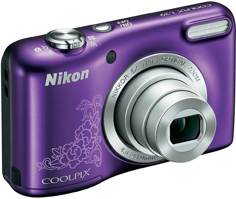 Цифровий фотоапарат NIKON Coolpix L29 Violet Тип компактний