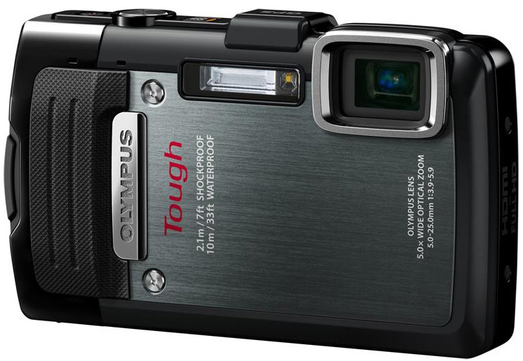 Olympus TG-835 Black (Waterproof - 10m; GPS) Тип водонепроницаемый