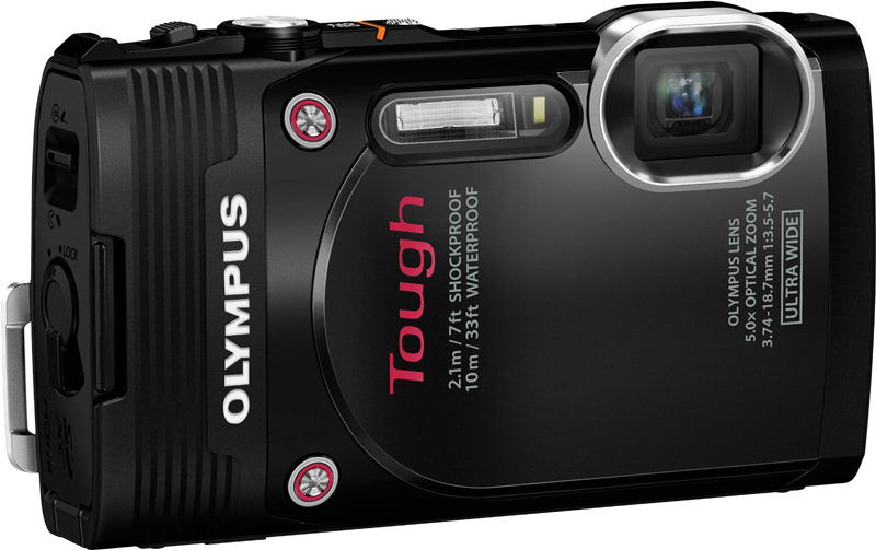 Цифровий фотоапарат OLYMPUS TG-850 Black (Waterproof - 10m; iHS) Тип водонепроникний