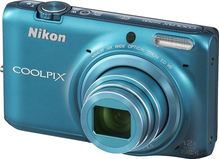 Цифровий фотоапарат NIKON Coolpix S6500 Blue