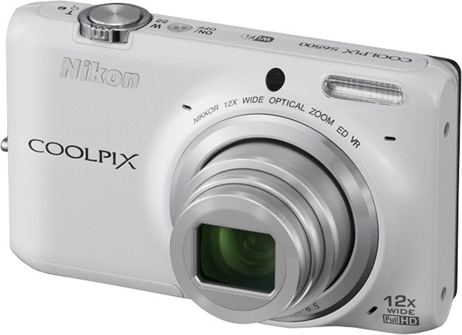 Цифровой фотоаппарат NIKON Coolpix S6500 Value Kit White