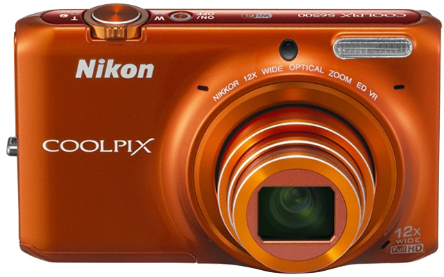 Цифровий фотоапарат NIKON Coolpix S6500 Value Kit Orange Тип матриці CMOS (КМОП)