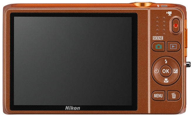 Зовнішній вигляд Цифровий фотоапарат NIKON Coolpix S6500 Value Kit Orange