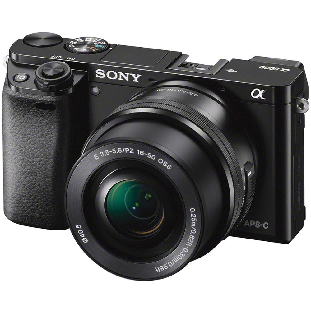 Фотоапарат SONY A6000 16-50mm/F3.5-5.6 Kit Black (ILCE6000LB.CEC) Тип системний