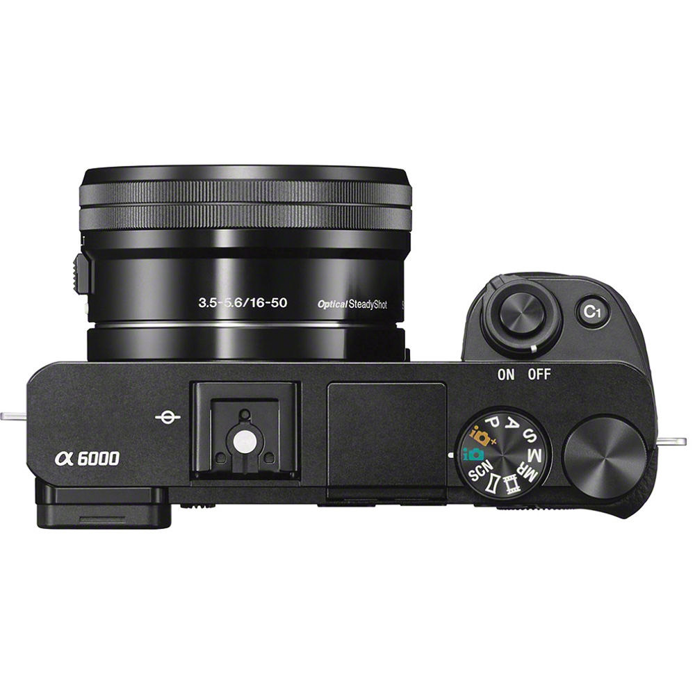 В Україні Фотоапарат SONY A6000 16-50mm/F3.5-5.6 Kit Black (ILCE6000LB.CEC)