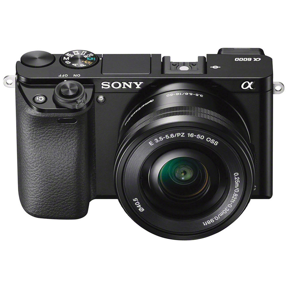 Фотоапарат SONY A6000 16-50mm/F3.5-5.6 Kit Black (ILCE6000LB.CEC) Розмір матриці APS-C (23.5 х 15.6 мм)