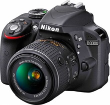 Фотоапарат NIKON D3300 kit 18-55mm VR II Grey (VBA392K001)