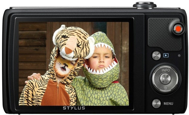 Цифровий фотоапарат OLYMPUS VR-370 Black + case + SDHC 16 Gb KIT Кіл-ть ефективних мегапікслів 16