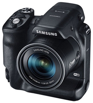 Цифровой фотоаппарат SAMSUNG WB2200 Black Тип суперзум