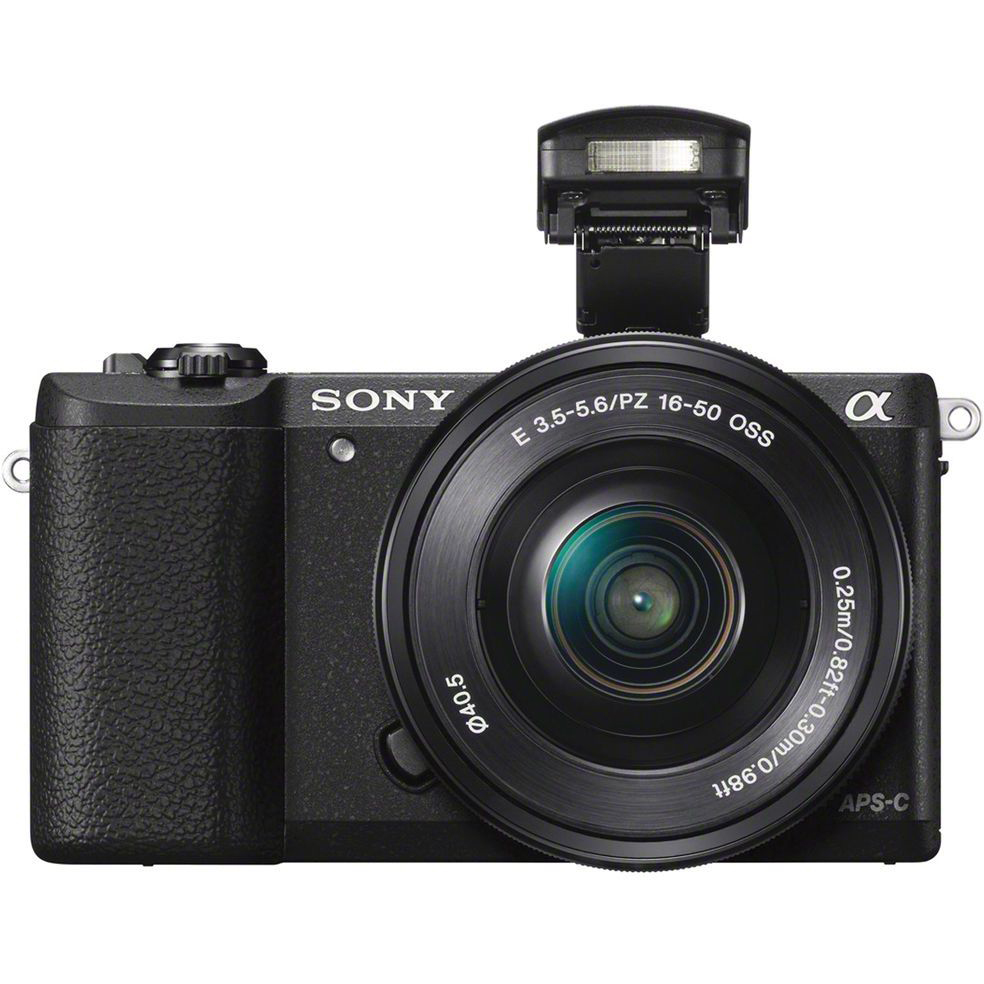 Зовнішній вигляд Фотоапарат SONY A5100 16-50mm/F3.5-5.6 Kit Black (ILCE5100LB.CEC)