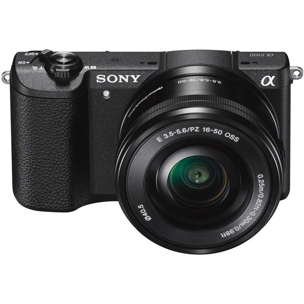 Фотоаппарат SONY A5100 16-50mm/F3.5-5.6 Kit Black (ILCE5100LB.CEC) Тип матрицы CMOS (КМОП)