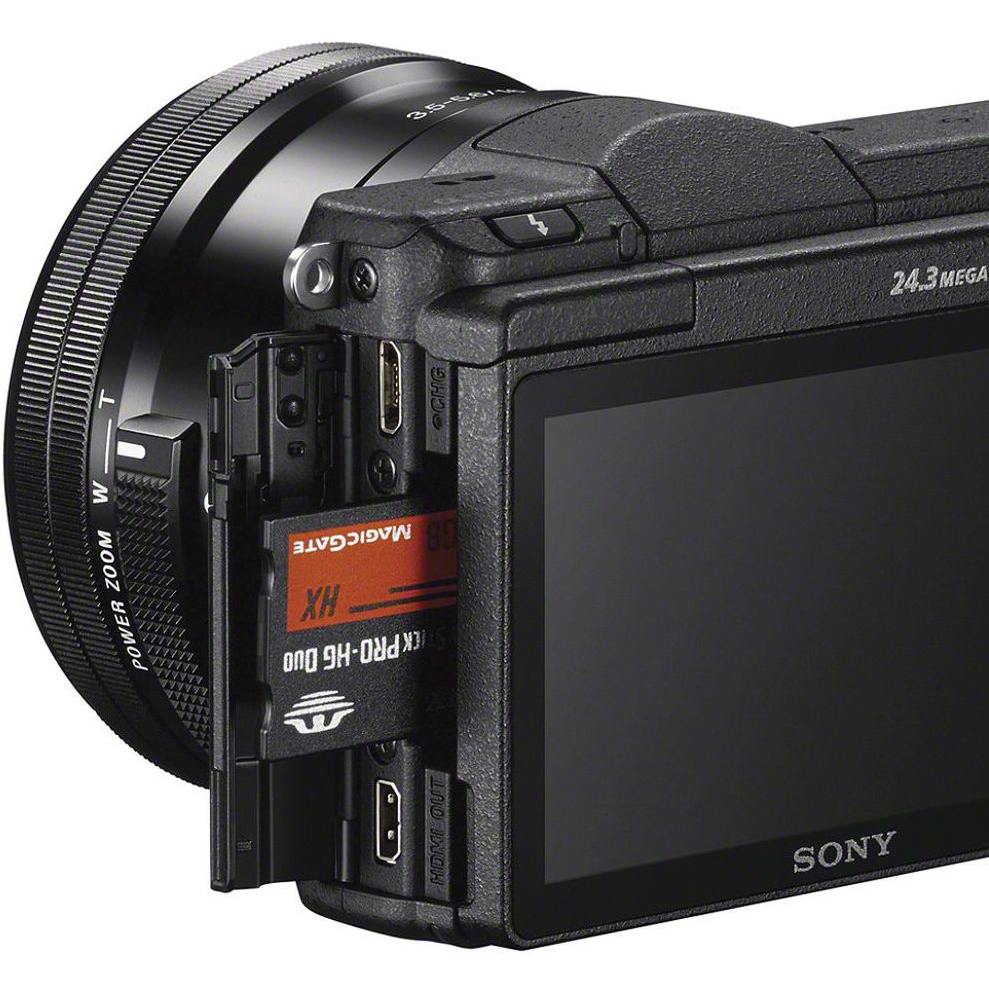 В Украине Фотоаппарат SONY A5100 16-50mm/F3.5-5.6 Kit Black (ILCE5100LB.CEC)