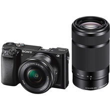 Фотоаппарат SONY A6000 16-50mm + 55-210mm Kit Black (ILCE6000YB.CEC)