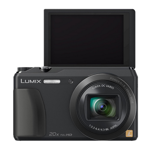 Цифровий фотоапарат PANASONIC Lumix DMC-TZ55EE-K Кіл-ть ефективних мегапікслів 16