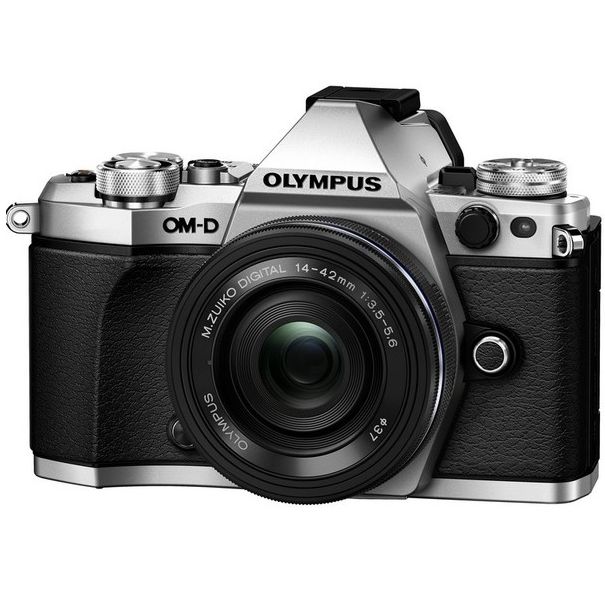 Фотоапарат OLYMPUS E-M5 mark II Pancake Zoom Kit 14-42 mm Silver/Black (V207044SE000) Тип матриці CMOS (КМОП)