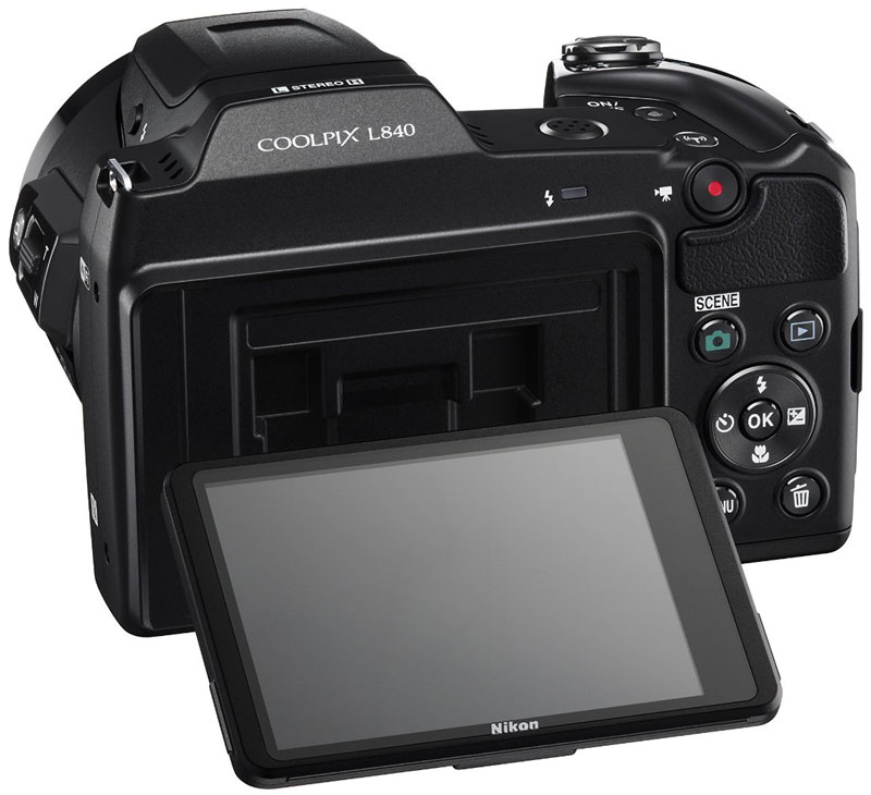 Фотоаппарат NIKON Coolpix L840 Black (VNA770E1) Тип матрицы CMOS (КМОП)