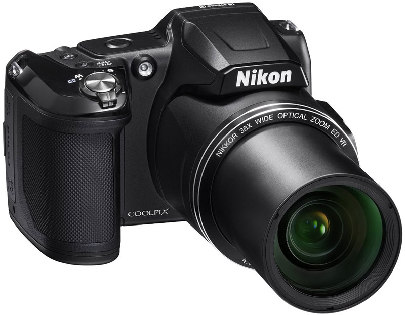 Фотоаппарат NIKON Coolpix L840 Black (VNA770E1) Размер матрицы 1/2.3" (6.2 х 4.6 мм)